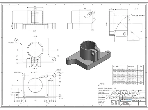 TLH 10 20.33s 37U IMX25x 26x Lens Technical Data