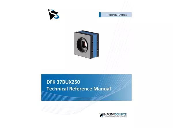 DFK 37BUX250 Technical Reference Manual