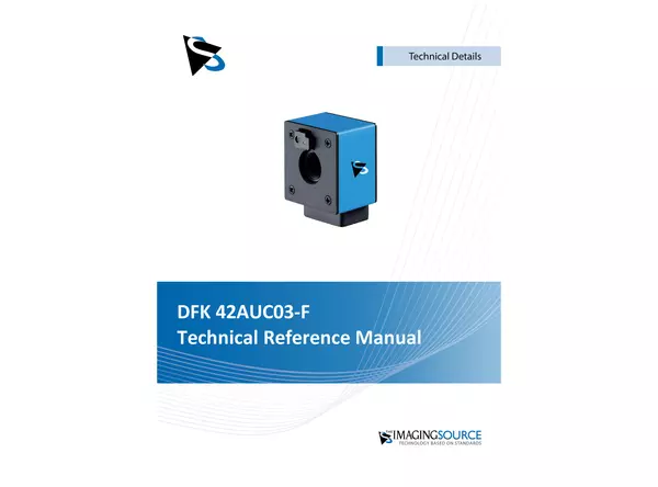 DFK 42AUC03-F Technical Reference Manual