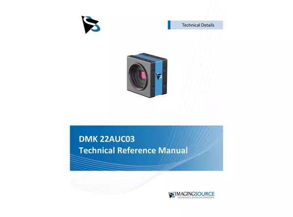 DMK 22AUC03 Technical Reference Manual