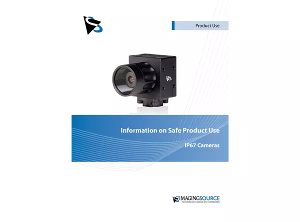 IP67 Industrial Cameras Operating Instructions