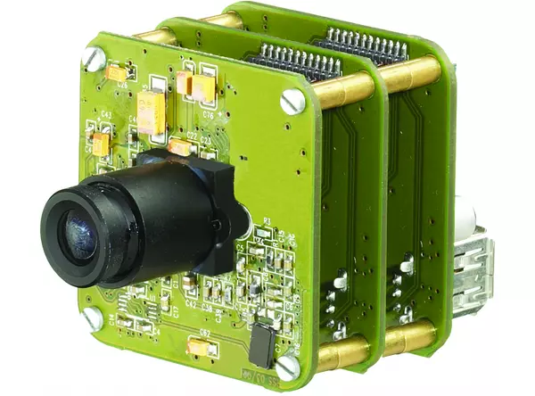 Industrial Cameras: CCD - 21, 31, 41 and 51 Series - Board, Lens holder, Lens