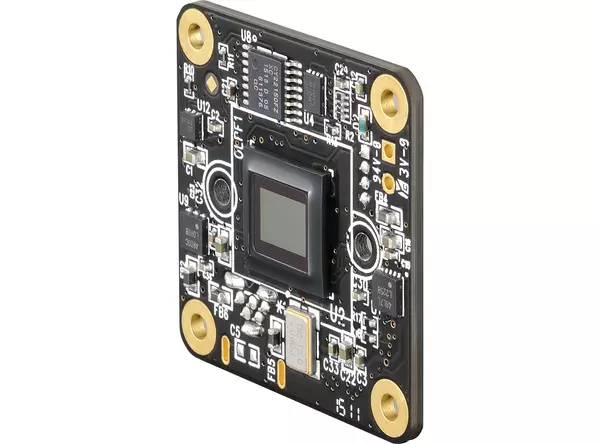 Industrial Cameras: USB CMOS - 22, 42 and 72 Series - Board, Lens holder, Lens