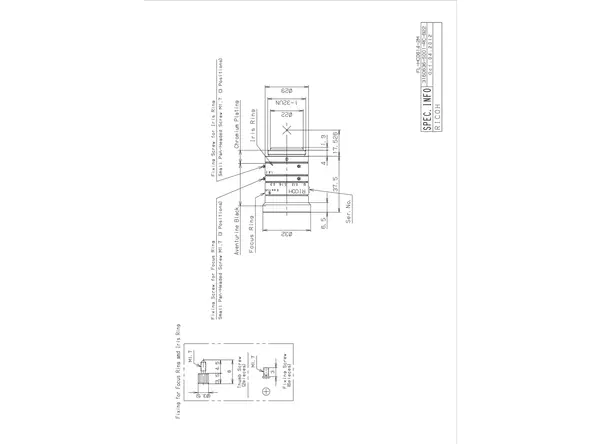 Datasheet for FL-HC0614-2M Lens