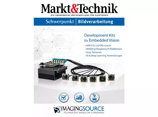 Mark&Technik: Development Kits für Embedded Vision